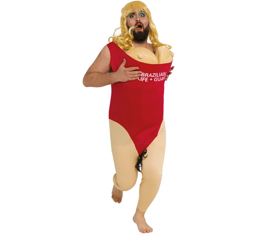 Costume del guardiano della spiaggia jamelga anderson man